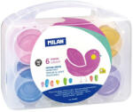 MILAN Acuarele Finger Milan 0353906, 6 culori metalizate (0353906)