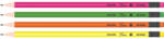 Ecada Creion Negru Cu Radiera Fluo Ecada 45002 (45002)
