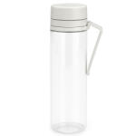 Brabantia Бутилка Brabantia Make&Take 1006280, 500 мл, С цедка, Защита от разливане, Широк отвор, Светлосив/прозрачен (1006280)
