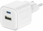SWISSTEN 12 W 1x USB-C + 1x USB-A fehér töltőfej (22071500)