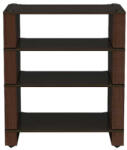 Blok Stax 2G 4 Shelf Black Ash Plywood / Natural Walnut