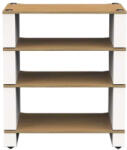 Blok Stax 2G 4 Shelf Natural Ash Plywood / Satin White
