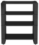 Blok Stax 2G 4 Shelf Black Glass / High Gloss Black