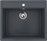 Ulgran U-104-343 Gránit Mosogatótálca - Egymedencés, Négyzet, Antracit