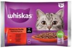 Whiskas Adult tasak 4x85g Classic Meals in Sauce nedves eledel felnőtt macskáknak szószban: marhahússal, csirkével