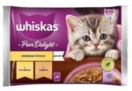 Whiskas Junior tasak 4x85g Baromfi zselés fánkok nedves cicatáp zselében: csirke, pulyka