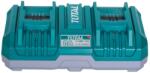 TOTAL Incarcator dublu 8 Ah acumulatori gama 20 V Total TFCLI2082 (TFCLI2082)