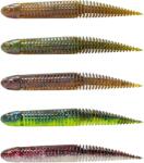 Savage Gear Ned Dragon Tail Slug Dark Water Mix Firecracker-Neon Blue-Chartreuse-White Flash-Glow 8, 8 cm 4 g Gumihal (1609052)