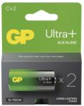 GP Batteries Alkáli elem Ultra Plus LR14 (C), 2db 1017312000 (1017312000)