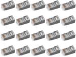 EMOS Konnektor RJ45 FTP kábelhez (drót) CAT5E, 20db 1821100100 (1821100100)