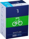 BBB BikeTube MTB 27, 5" (584 mm) 2, 0 - 2, 40'' Kerékpár cső Black 33.0 Presta Szelep (BTI-68-33)