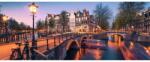 Ravensburger 12000446 - Egy este Amszterdamban - 1000 db-os Panoráma puzzle (12000446)