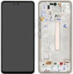 Samsung GH97-28025C Gyári Samsung Galaxy A53 5G OLED kijelző érintővel Fehér kerettel előlap (GH97-28025C)