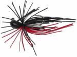 Savage Gear Skirt Flirt Jig 4 g # 2 Negru Roșu Cârlig (76836)