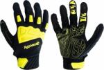 Meatfly Irvin Bike Gloves Black/Safety Yellow XL Mănuși ciclism (MF-23000119-XL)