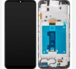 Motorola Moto G15 Power Előlap Keret+LCD Kijelző+Érintőpanel, Fekete, (5D68C29273) Gyári, Service Pack