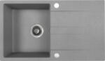Kuchinox Laut, 1 rekeszes gránit mosogató 760x440x174 mm + szifon, szürke, LAV-SBZ_511Y (LAV-SBZ_511Y)