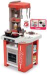 Smoby Játékkonyha elektronikus Tefal Studio 360° Smoby terakotta konyhai hanggal mágikus élelmiszerekkel és 27 kiegészítővel (SM311042)