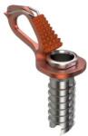 Blue Ice Aero Ice Screw Șurub Orange 7 cm