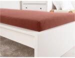  Cearsaf jersey pentru patut copii EXCLUSIVE 70x140 cm maro