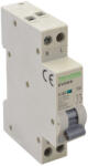 TRACON EVOKEAC2503 Kombinált védőkapcsoló, elektronikus, 2P, 1 modul, C kar (EVOKEAC2503)