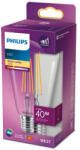 Philips LED Edison izzó E27 ST64 4.3W = 40W 470lm 2700K meleg izzószál PHILIPS (8718699763039)