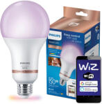 Philips LED izzó E27 A80 18.5W = 150W 2200-6500K TW + RGB többszínű SMART WiFi Philips WiZ (PHWIZ0615)