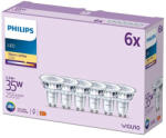 Philips 6 db LED halogén izzó készlet GU10 PAR16 3.5W = 35W 255lm 2700K Meleg 36° PHILIPS (8719514455054)