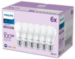 Philips 6 db LED izzó készlet E27 A67 13W = 100W 1521lm 4000K Semleges 180° PHILIPS (8719514451353)