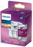Philips 2x LED halogén izzó készlet GU10 PAR16 4.6W = 50W 355lm 2700K Meleg 36° PHILIPS (8718699774271)
