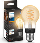 Philips LED izzó E27 A60 7W 2100K meleg izzószál PHILIPS HUE fehér Bluetooth Zigbee (8719514342941)