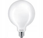 Philips LED izzó Globe E27 G120 10, 5W = 100W 1521lm 4000K semleges izzószál tejszerű PHILIPS (8718699665166)