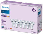 Philips 6 db LED halogén izzó készlet GU10 PAR16 3.5W = 35W 275lm 4000K Semleges 36° PHILIPS (8719514451612)