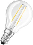 OSRAM LED izzó P45 E14 2, 5W = 25W 2700K 250lm meleg fehér FILAMENT LEDVANCE (4099854069215)