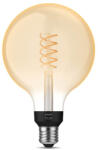 Philips LED Globe izzó E27 G125 7W 2100K meleg izzószál PHILIPS HUE fehér Bluetooth Zigbee (8719514343023)