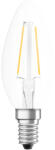 OSRAM LED izzó B35 E14 2.5W = 25W 250lm 2700K Meleg fehér FILAMENT LEDVANCE (4099854069451)
