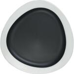 LE COQ PORCELAINE LE COQ Persephone Farfurie plată, ø: 155 mm, negru/alb