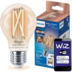 Philips LED izzó E27 A60 7W = 60W 2700-6500K FILAMENT SMART WiFi Philips WiZ (8719514371989)