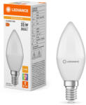 OSRAM LED izzó B37 E14 2, 9W = 25W 250lm 2700K meleg fehér LEDVANCE (4099854075445)