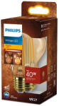 Philips LED izzó E27 A60 7W = 40W 470lm 1800K meleg izzószál borostyán PHILIPS (8720169191273)