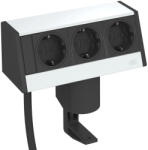 OBO Bettermann 6116936 DB-1B3 D3S Deskbox kábellel rögzítővel alumínium (6116936)