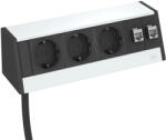 OBO Bettermann 6116945 DB-0B3 D3S2K Deskbox kábellel rögzítő nélkül alumínium (6116945)