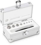 KERN súlykészlet precíziós mérlegekhez 1 g - 50 g alumínium dobozban, OIML M1 súlyosztály, hitelesíthető (344-026)