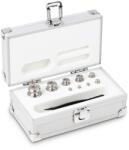 KERN súlykészlet precíziós mérlegekhez 1 g - 100 g alumínium dobozban, OIML M1 súlyosztály, hitelesíthető (344-036)