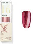 Advent 16 - gél lakk 8 ml - csillámos sötét rosegold -