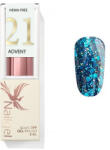  Advent 21 - gél lakk 8 ml -Csillámos kék -