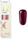  Advent 12 - gél lakk 8 ml - Vöröses bordó -