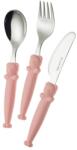 Eme Set 3 piese tacamuri copii Pappallegra ursulet roz (CA3PL/64) Tacam