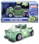Jada Toys Jada Marvel Masinuta Light Hero Hulk Cu Sunete Si Lumini Scara 1: 32 (203222003) - ejuniorul