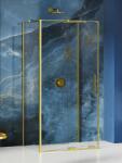 NEW TRENDY Smart LIGHT GOLD háromoldalú zuhanykabin Méret: EXK-4280 100x100x200